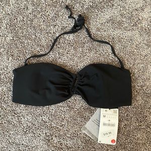 NWT Zara Black Bikini Top